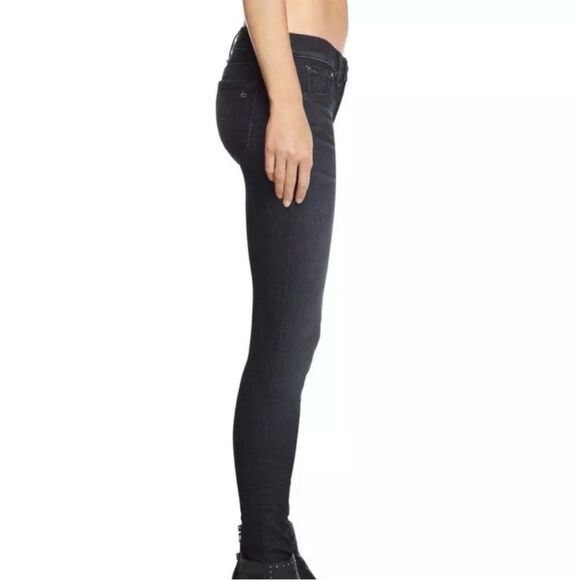 Rag & Bone Women’s Skinny Black Rae Denim Jeans Size 28 W1502K 122BLK - Picture 3 of 10